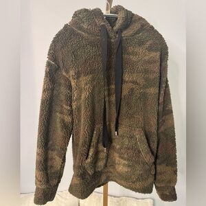 Camouflage Fleece Hoodie